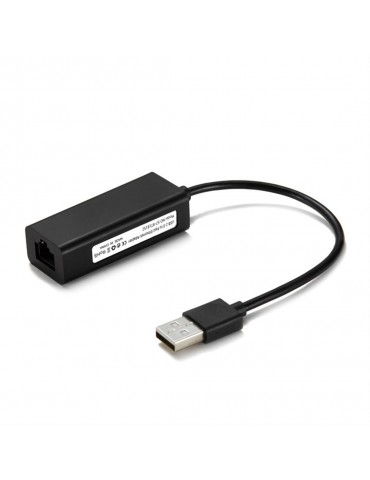 Laptop USB2.0 to RJ45 Ethernet Cable interface Ethernet non-drive 100 Megabyte NIC converter white